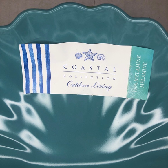 Coastal Collection Bowls Set of 7 NEW Melamine Shell Serving Bowls Varying Sizes - Picture 8 of 14